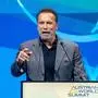 Schwarzenegger beim "Austrian World Summit" in Wien 