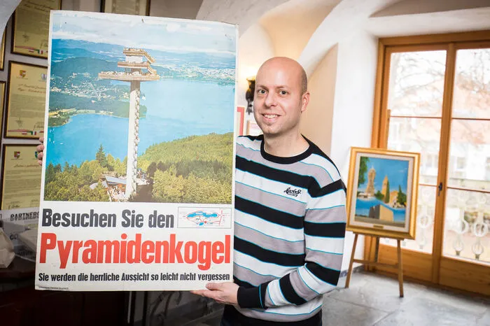 Andreas Kleewein hat für sein im vergangenen Jahr erschienenes Buch „Der Pyramidenkogel und seine Türme“ viele Archive durchstöbert und Interviews geführt.