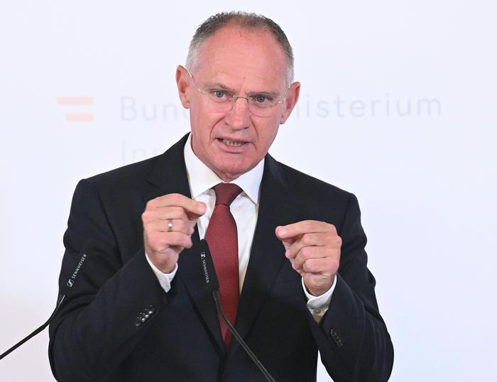 Pocht auf neue Befugnisse: Innenminister Gerhard Karner, ÖVP