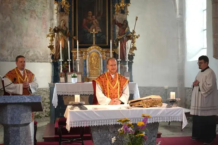Den Abschluss bildete der Patrozinium-Segen in der Pfarrkirche.