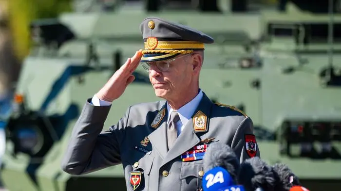 Der Niederösterreicher Harald Vodosek (62) ist der neue Generalstabschef des Bundesheeres