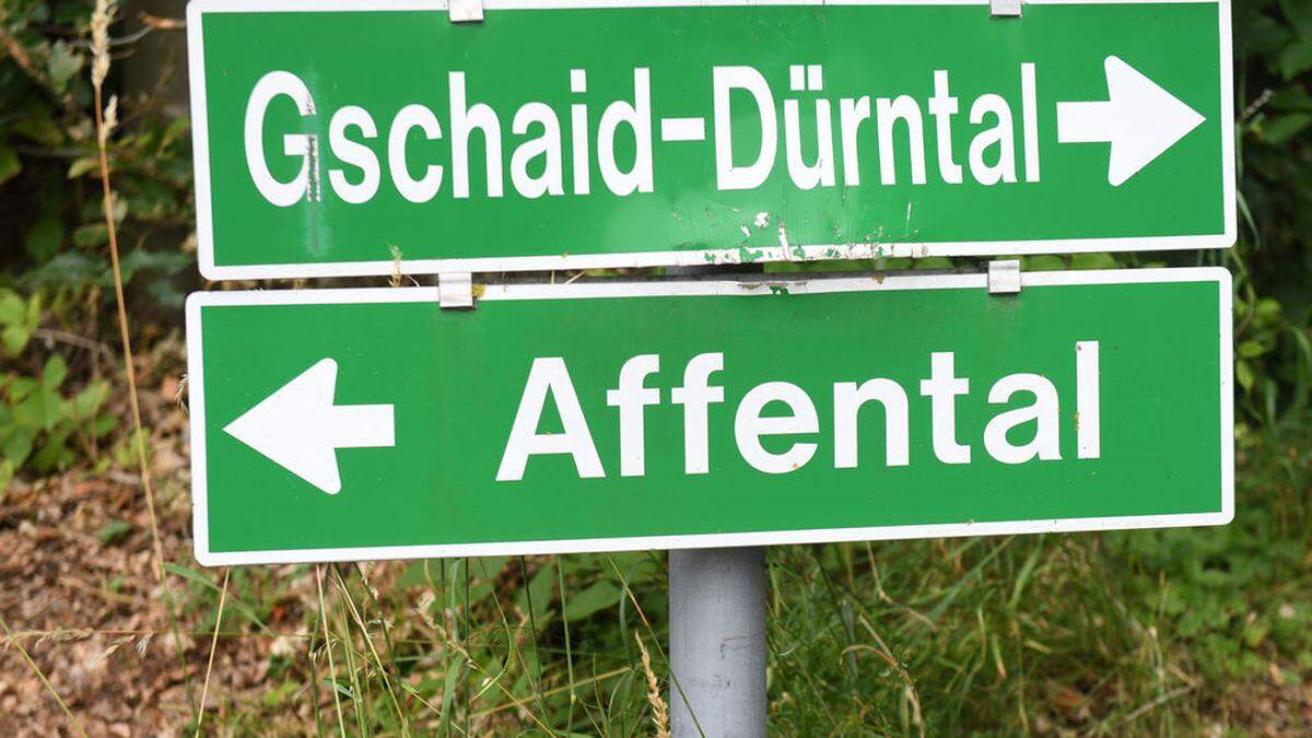 Die Lärchsattelstraße in Richtung Gschaid bei Weiz wird saniert, ebenso wie die Wasseranlage in Affental