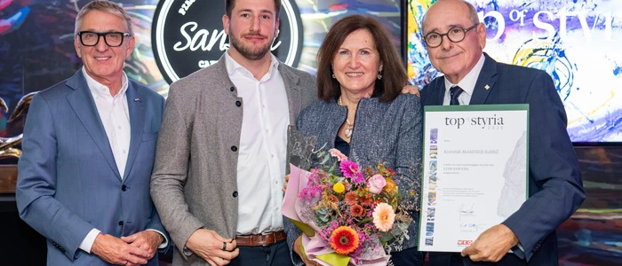 „Lebenswerk“: Josef Herk, Julian Kainz, Anna Kainz und Manfred Kainz