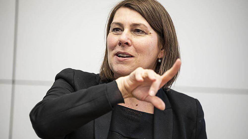 Sabine Jungwirth, Bundessprecherin der Grünen Wirtschaft