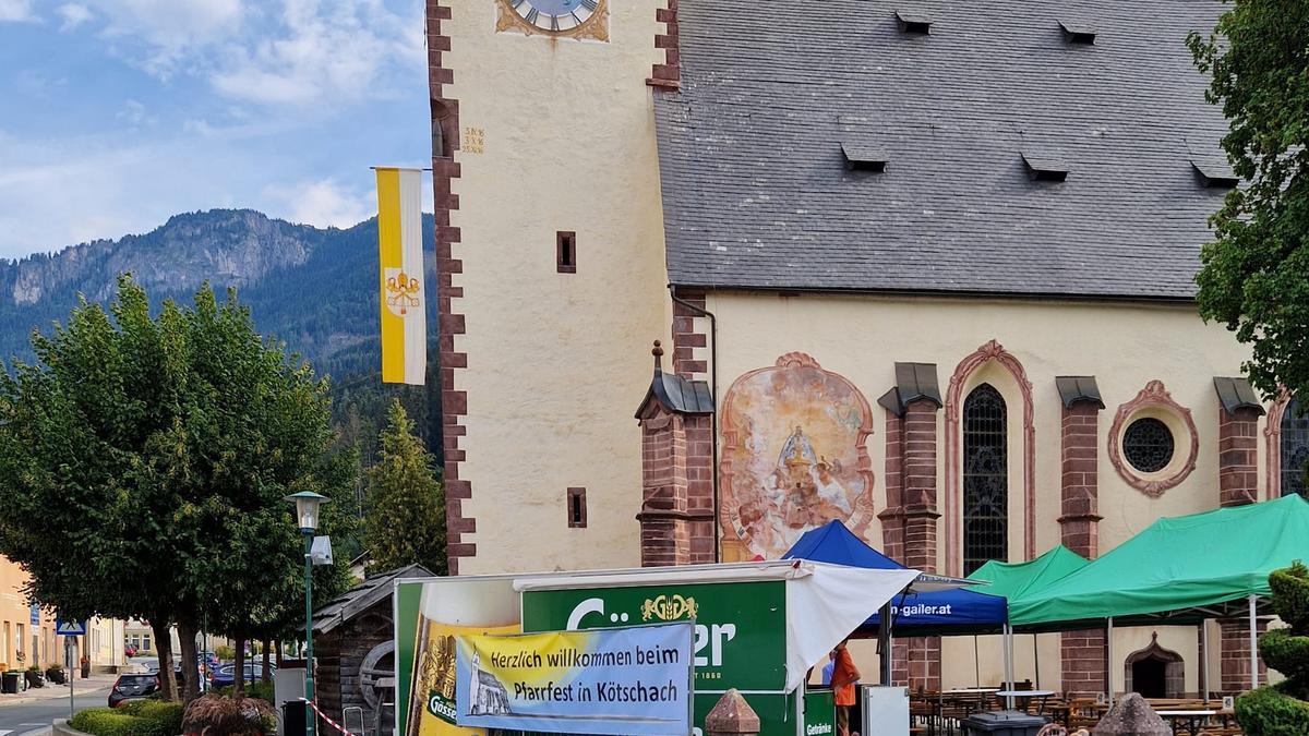 Auf dem Festplatz in Kötschach-Mauthen spielten sich unrühmliche Szenen ab