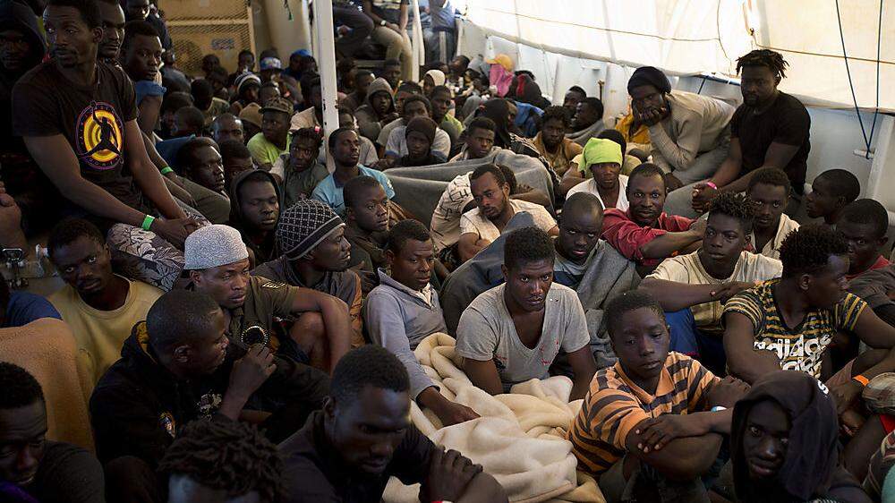 Eine Million Menschen wartet in Libyen auf die Überfuhr nach Europa