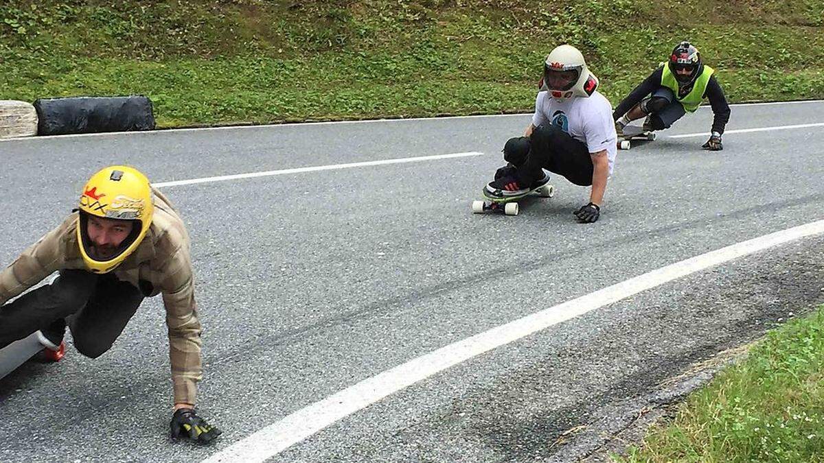 Sechs Kilometer ist die Longboard-Strecke lang