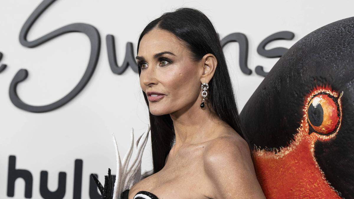 Demi Moore bei der Premiere der 2. Staffel der TV-Serie „Feud“ Ende Jänner 2024