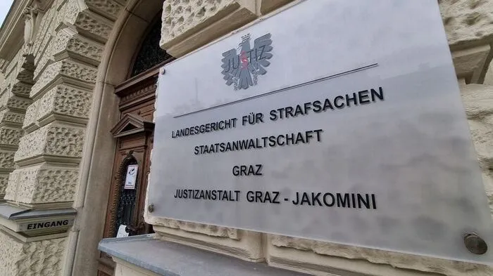 Verhandlung am Straflandesgericht