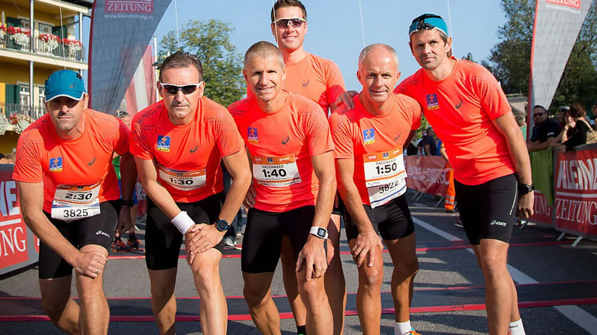 Diese sechs Herren geben am Sonntag, 20. August, beim Wörthersee-Halbmarathon das Tempo vor