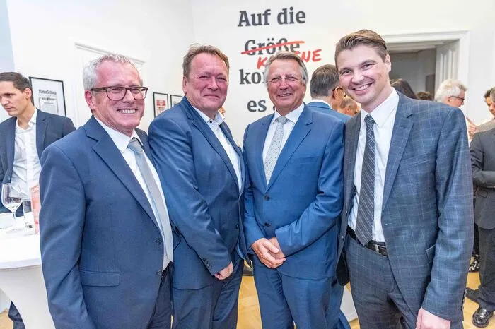 Max Egger, Wolfgang Wurm, Günther Kerle, Wilfried Weitgasser