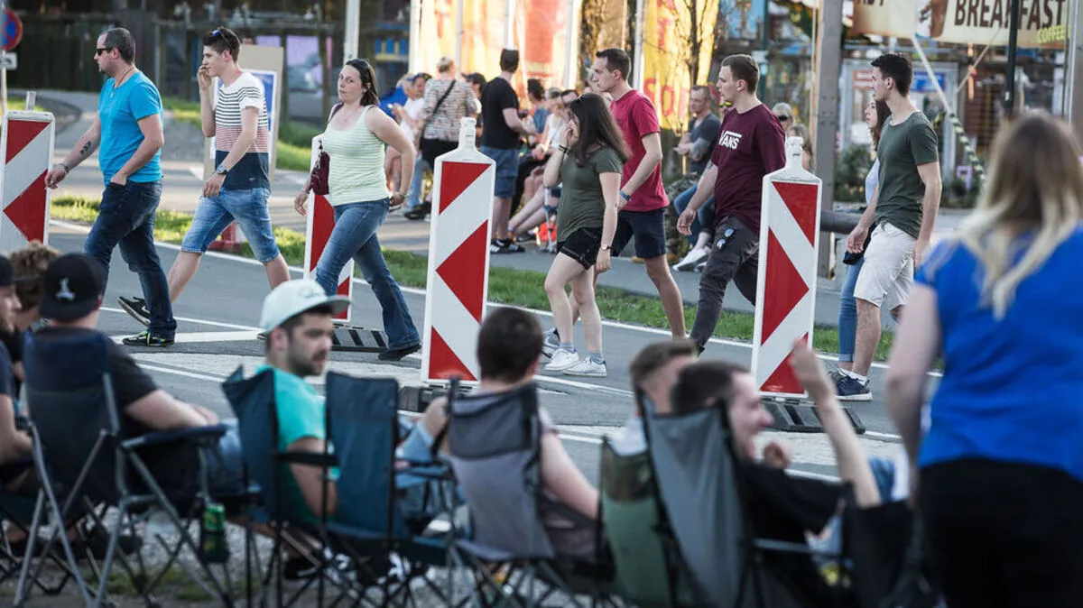 Schon vergangenes Wochenende war beim Arneitz viel los