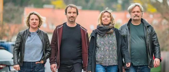 Das Leitungsteam des TiB: Monika Klengel, Helmut Köpping, Johanna Hierzegger, Ed. Hauswirth