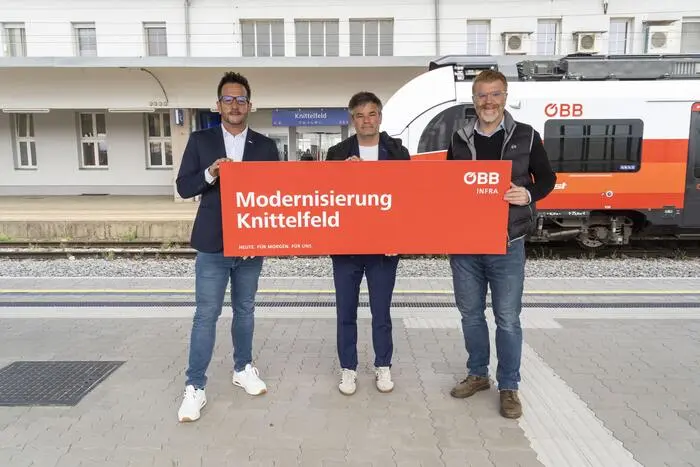 Der Bahnhof wurde erneuert