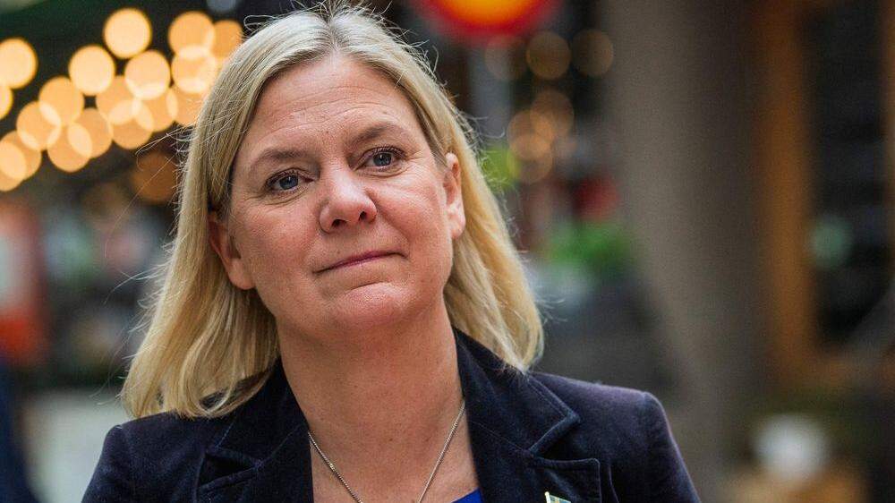 Schwedens neue Premierministerin Magdalena Andersson 