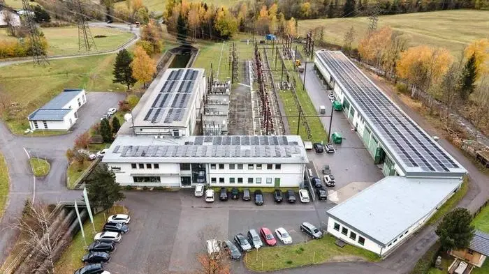 Der Ausgangspunkt für den Druckstollen: das Kraftwerk Außerfragant