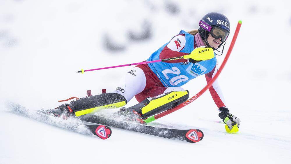 Im morgigen Slalom soll Sophia Waldauf ihr Weltcupdebüt feiern