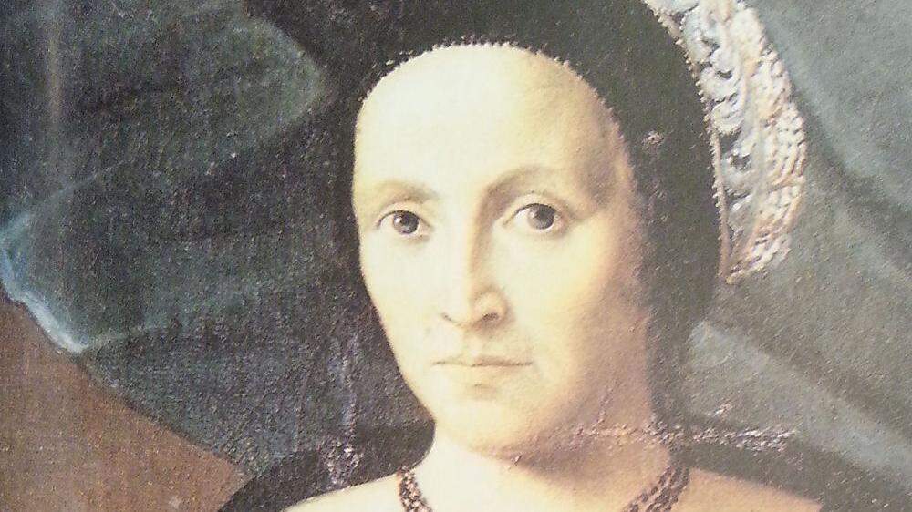 Vermutlich das Porträt der Katharina Paldauf, die 1675 als &quot;Blumenhexe&quot; verbrannt wurde 