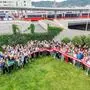 Gruppenbild in Graz mit 60 Reiseveranstaltern aus CEE-Ländern