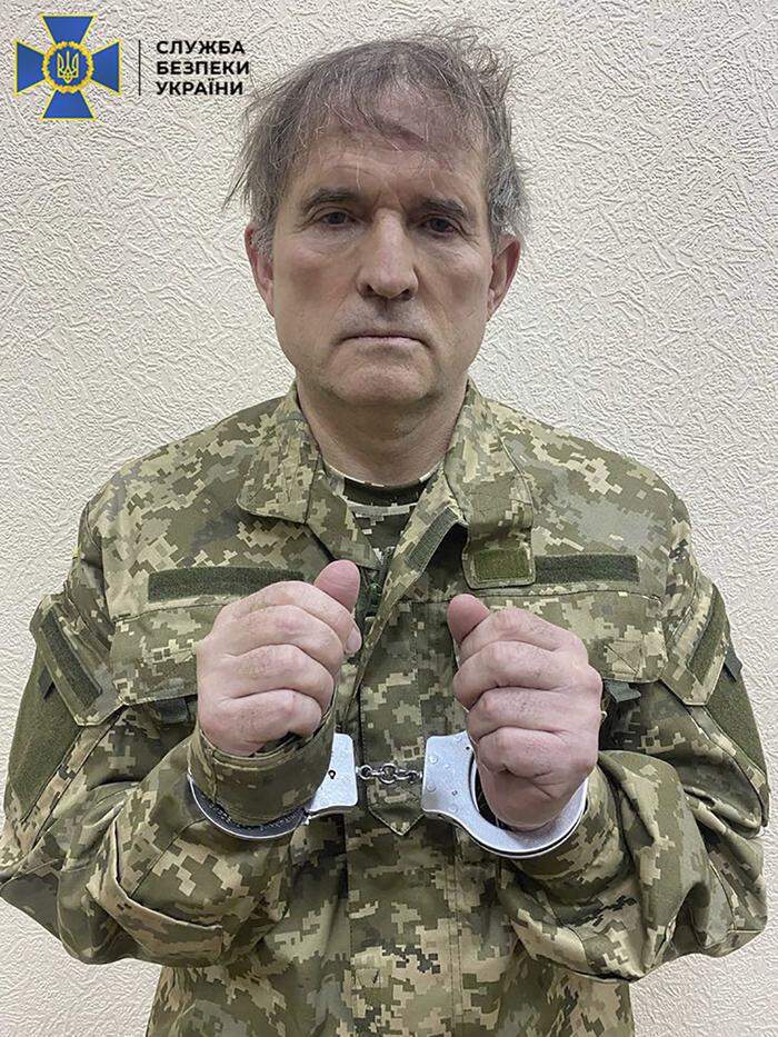 Das vom ukrainischen Geheimdienst SBU veröffentliche Foto