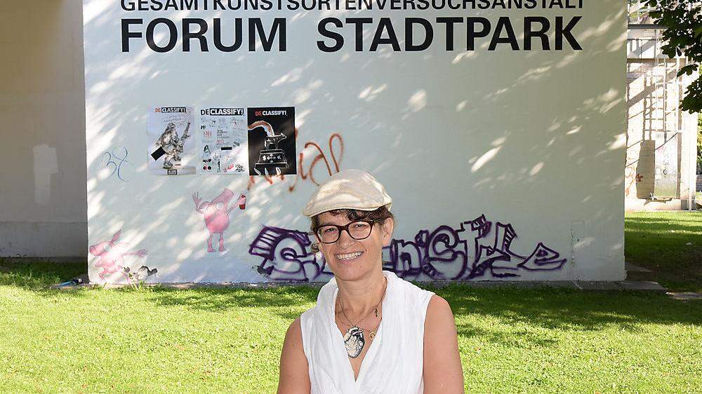 Findet sich plötzlich mitten in einer Polit-Debatte wider: Heidrun Primas, Leiterin des Forum Stadtpark