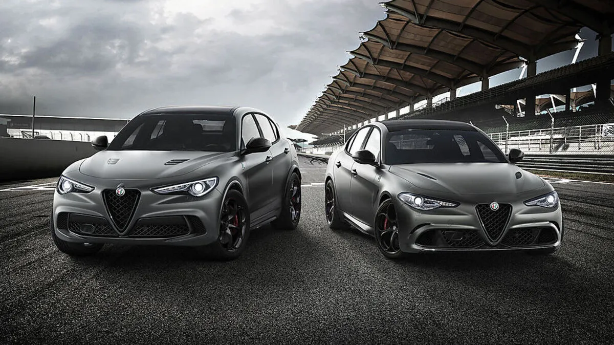 Der Alfa Stelvio und die Giulia in der NRing-Version
