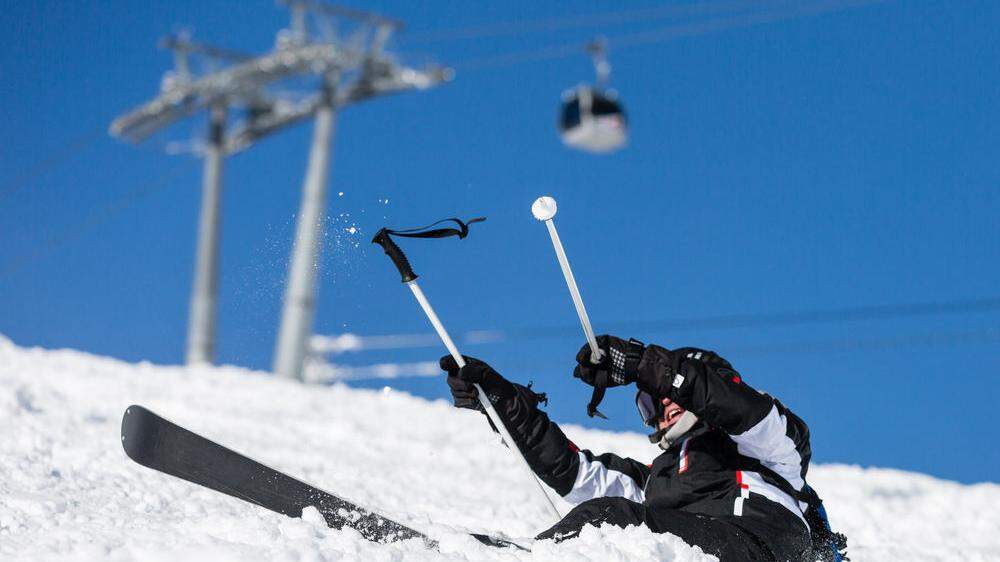 Ein Ungar verletzte sich beim Skifahren (SUJETBILD)