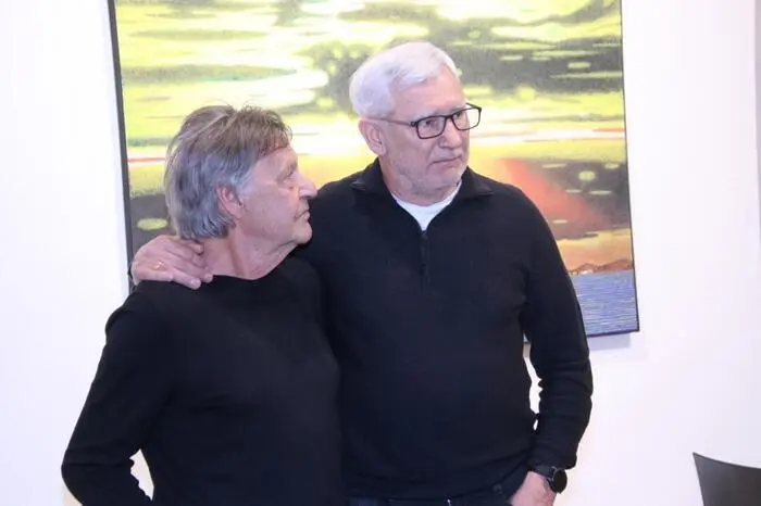 Unter den Besuchern auch Alfred Gert, der mit seinem Adventlauf ebenfalls Geld für die kranke Melanie sammelte. 
