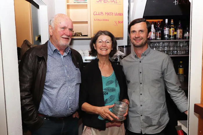 Die Familie Jost von Links: Josef Jost, Renate Jost und  Michael Jost.