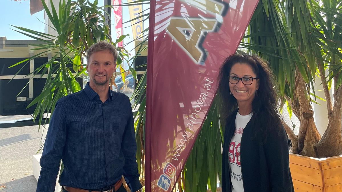 Die Ainova im Sportzentrum Zeltweg wird von Christian Feuchter und Renate Hinteregger organisiert