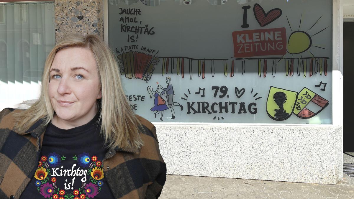 Michaela Kofler (41) hat auch das Regionalbüro der Kleinen Zeitung mit ihren Designs verschönert