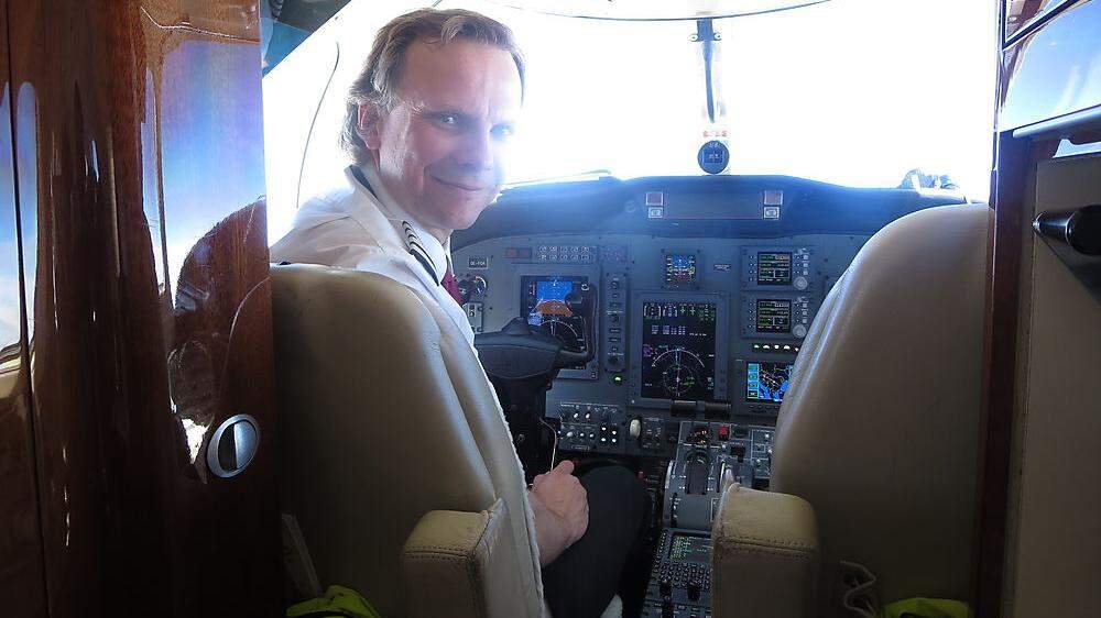 30 Jahre Erfahrung in der Luftfahrt: Andreas Bierwirth als Kapitän