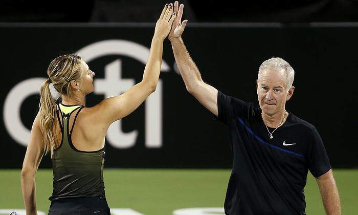 Der Spaß kam mit Doppelpartner John McEnroe nicht zu kurz