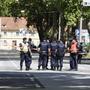 Sperre der Elisabethstraße und Großeinsatz der Polizei in Graz am Mittwoch