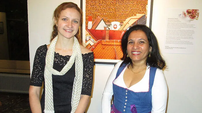 Evgenija Sannikova und Anuradha Sarup stellen aus