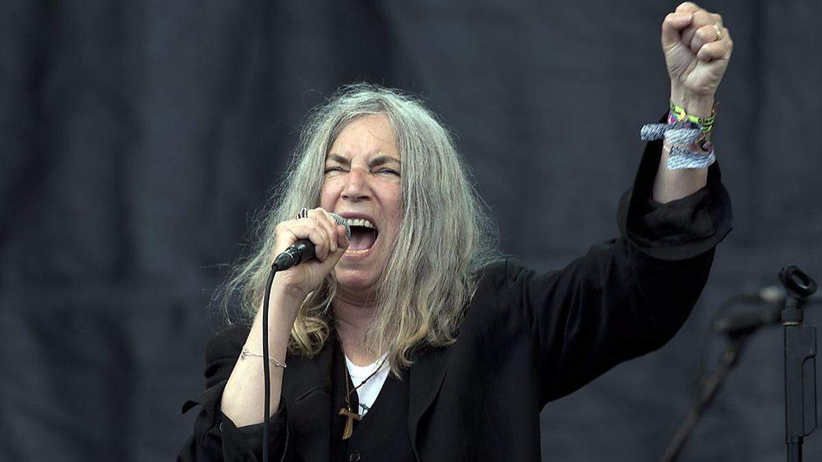 Patti Smith (69) gilt als &quot;Godmother of Punk&quot; 