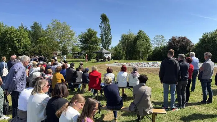 Zum Gedenken an das Ende des Zweiten Weltkrieges vor 80 Jahren entstand in der Marktgemeinde Ilz das „Ilzer Friedenslabyrinth“