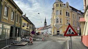 Von Donnerstagfrüh bis Samstagfrüh ist die Herzog-Ernst-Gasse ein letztes Mal für den Autoverkehr gesperrt