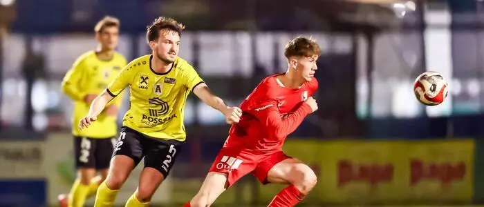 Winter-Neuzugang Jakob Kolb (rechts) erzielte für Pachern einen Doppelpack