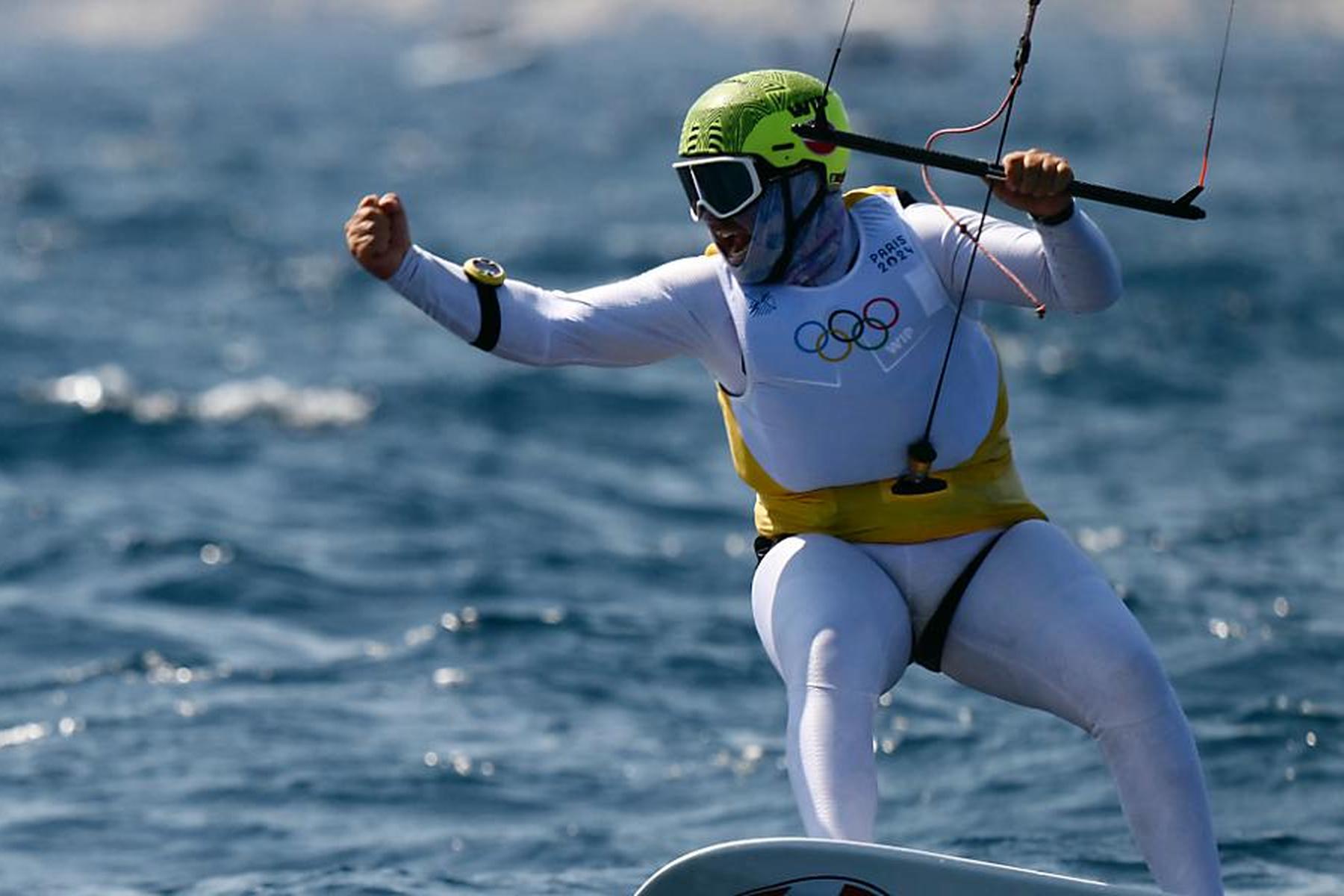 Olympia: Valentin Bontus gewinnt Gold im Kitesurfen