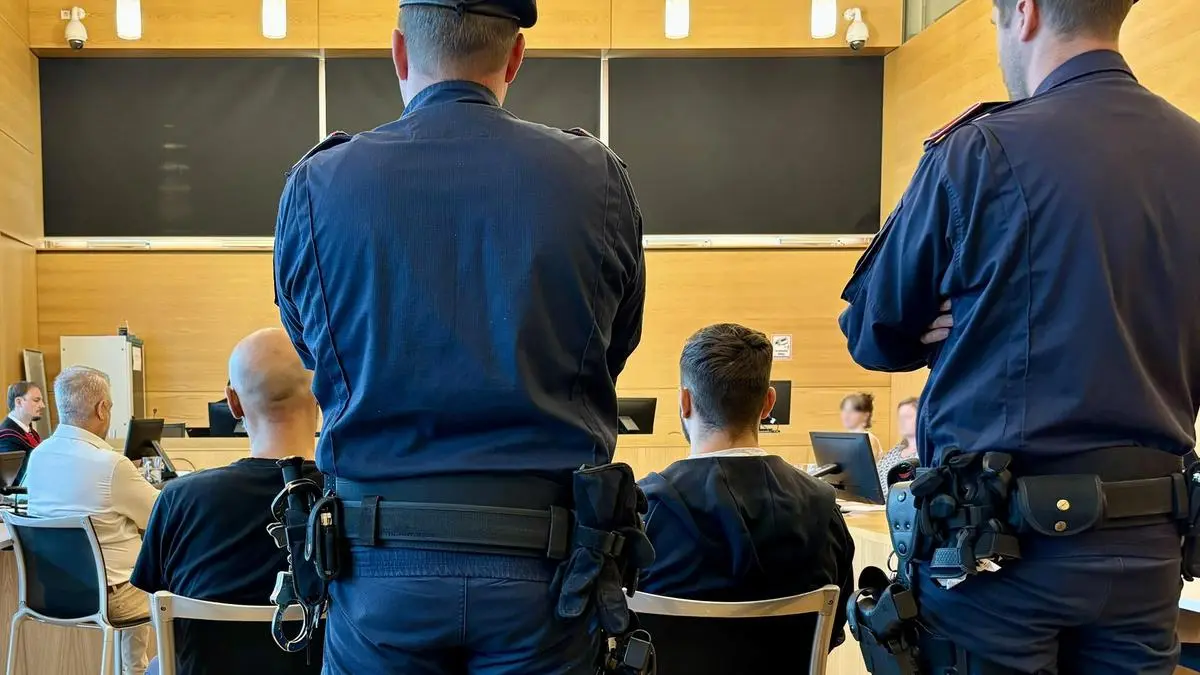 Der 19- und der 39-Jährige standen am Mittwoch den zweiten Tag vor Gericht