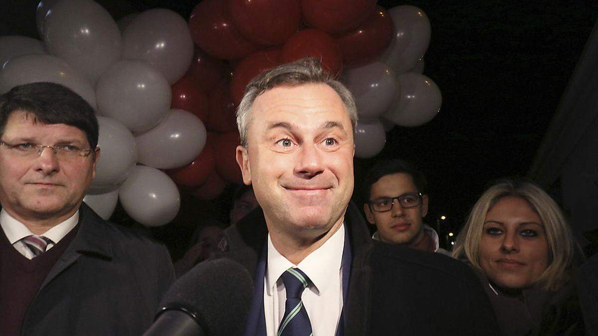 Favorit der Wettanbieter: Norbert Hofer