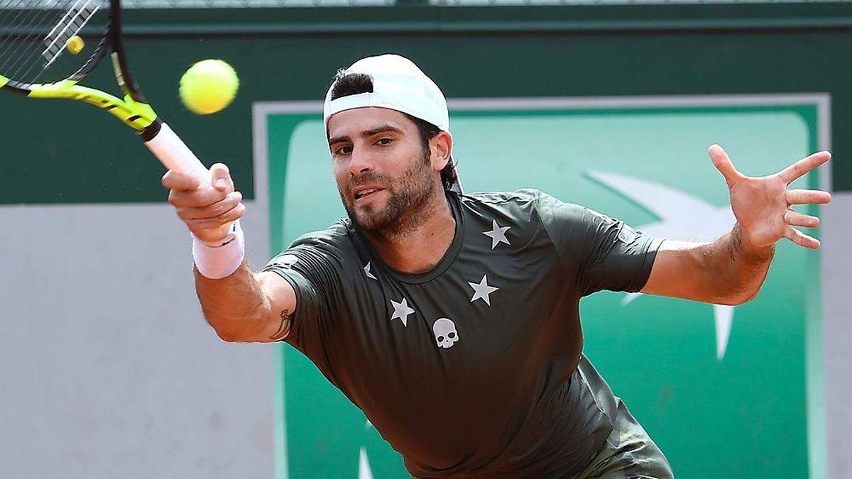 Simone Bolelli trifft in der 2. Runde der French Open auf Dominic Thiem