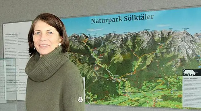Gabriele Trinker, Geschäftsführerin des Naturparks Sölktäler