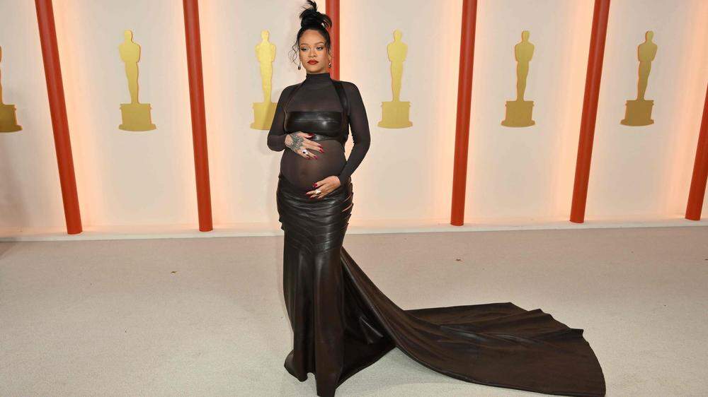 Sängerin Rihanna sorgte mit ihrem Auftritt für Gänsehaut