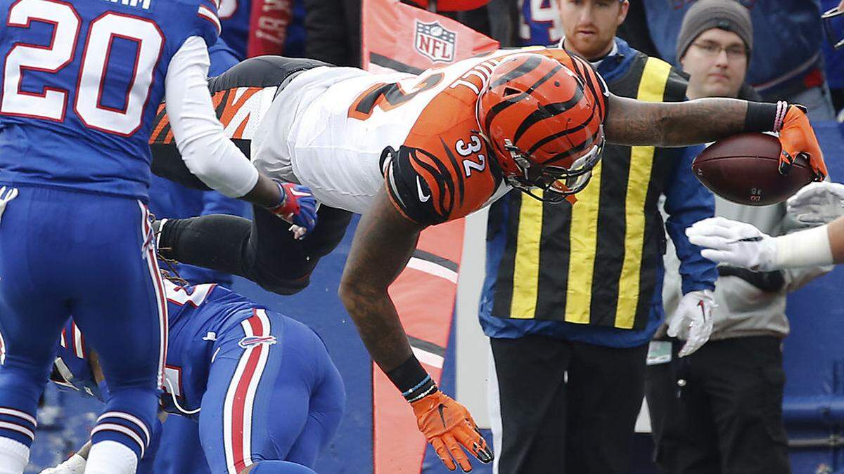 Die Cincinnati Bengals gewannen gegen die Buffalo Bills 