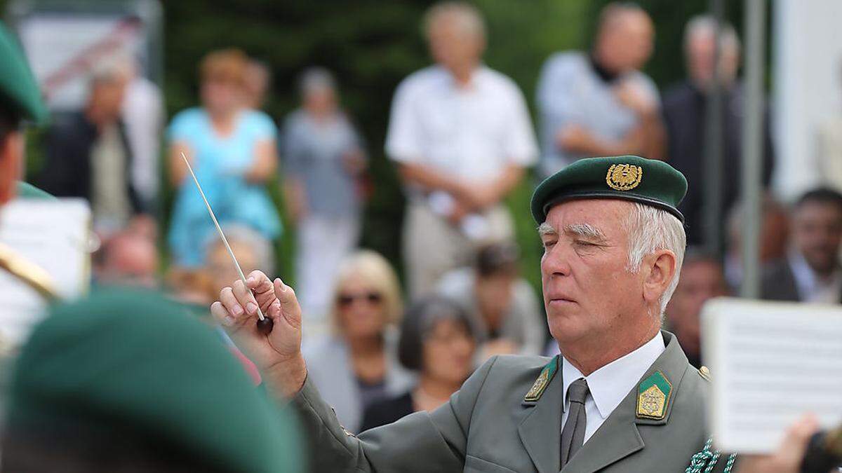 Stimmungsvolle Gedenkfeier am Loibl (Bild aus dem Vorjahr, beim 70-Jahr-Jubiläum der Feierstunde