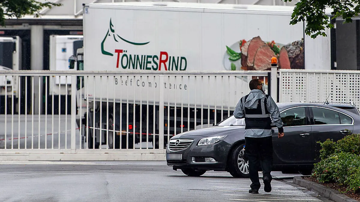 Verheerender Coronavirus-Ausbruch bei Tönnies