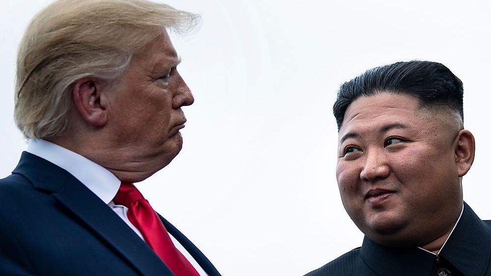Trump und Kim Jong-un im Juni 2019