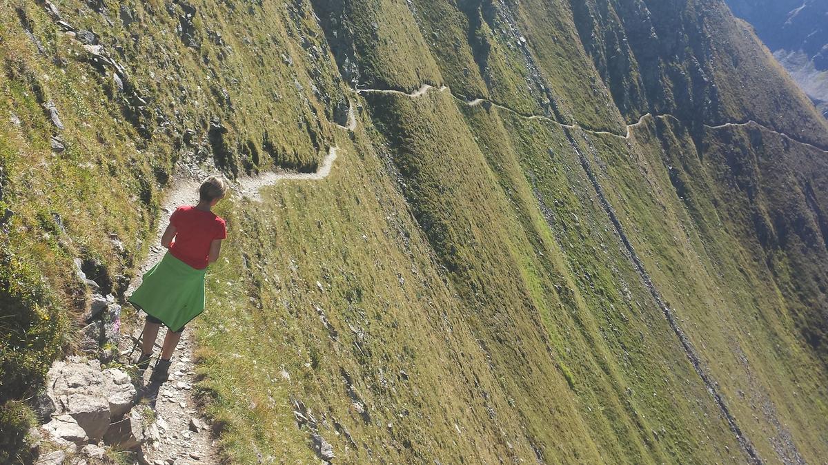 Viele Unfälle passierten beim Wandern durch Stürze und Ausrutschen 